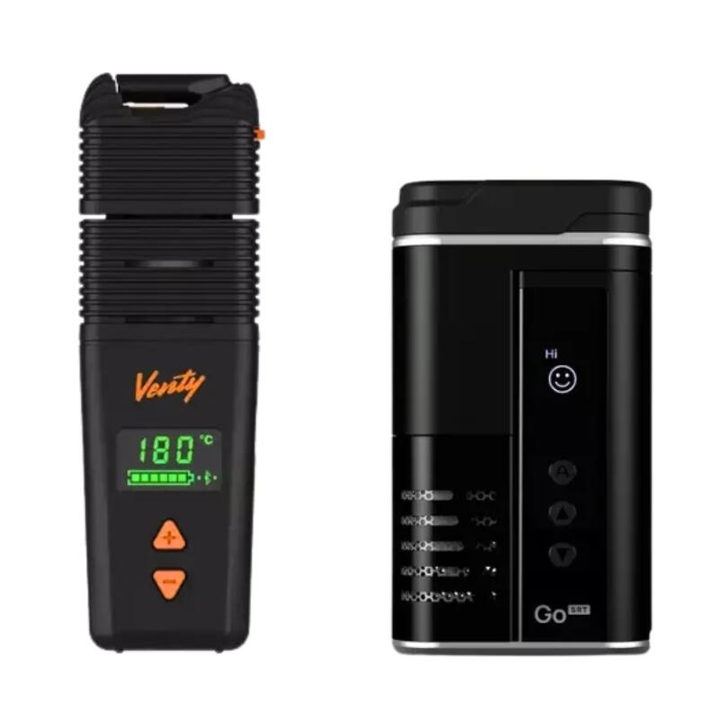 Venty ao lado do Go SRT - vaporizadores de erva