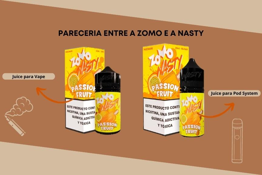 Zomo em parceria com a Nasty