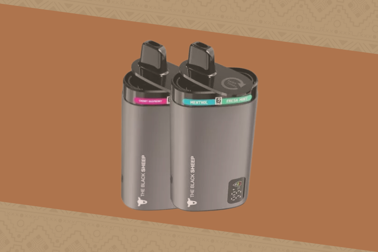 pod descartável black sheep dual tank