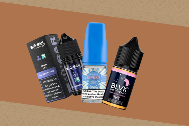 marcas famosas de Juice em um fundo marrom